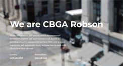 Desktop Screenshot of cbgarobson.com